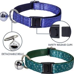 img 1 attached to PETXIAOWU Breakaway Collar Adjustable Safety Cats