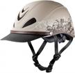 troxel dakota horse riding safety helmet logo
