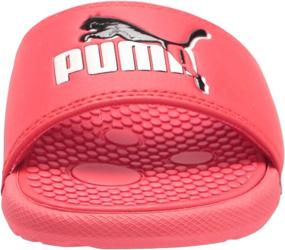 img 3 attached to Shop the Trendy PUMA Slide Sandal Peony for Unisex Boys' at Sandals