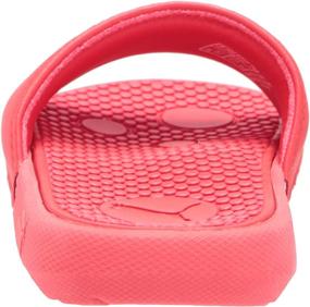 img 2 attached to Shop the Trendy PUMA Slide Sandal Peony for Unisex Boys' at Sandals