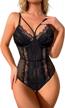lace-up your lingerie game with sexy eyelash lace bodysuits for women - lace corset tops, teddy lingerie & more! logo