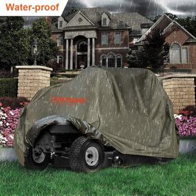 img 2 attached to Protect Your Riding Lawn Mower With Eventronic'S Heavy-Duty Waterproof Cover