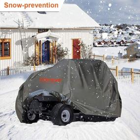 img 1 attached to Protect Your Riding Lawn Mower With Eventronic'S Heavy-Duty Waterproof Cover