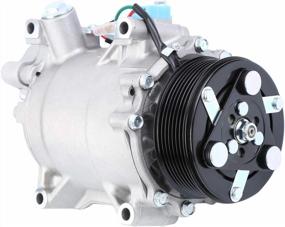 img 4 attached to Honhill AC Compressor And A/C Clutch For 2007-2015 Honda CRV Compressor Oil Kit 2.4L Acura 2.3L 12V
