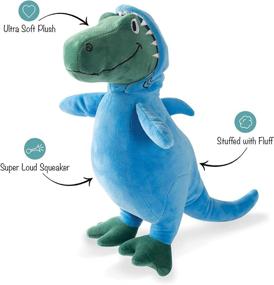 img 2 attached to 🐾 Fringe Studio Feelin' Jawsome! Plush Pet Toy with Squeaker (289626): A Fun and Engaging Playtime Companion for Your Furry Friend