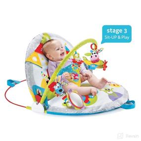 img 1 attached to 👶 Yookidoo Baby Play Gym: Transformative 3-in-1 Activity Center for Newborns - Lay to Sit-Up Play Mat, Perfect for 0-12 Months!