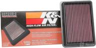 🔧 k&n engine air filter: high performance, premium, washable replacement for 2019-2020 mazda 3/cx-30: compatible with models 33-5096 logo