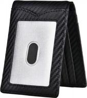 🧣 genuine leather men's wallets, card cases & money organizers - minimalist accessories for blocking wallets logo