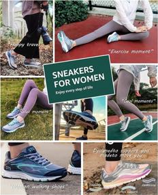 img 3 attached to STQ Running Orthopedic Sneakers Walking Women's Shoes at Athletic