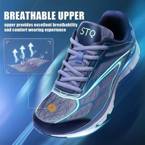 img 1 attached to STQ Running Orthopedic Sneakers Walking Women's Shoes at Athletic