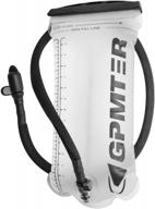 stay hydrated on your outdoor adventures with the gpmter 2l hydration bladder - leak-proof, insulated, and easy to clean logo