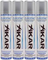 4 pack xikar purofine premium butane fuel refill - 1.9oz 55g / 100ml logo