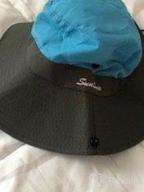 img 1 attached to Women'S Wide Brim Sun Hat With Mesh Boonie For Beach, Fishing And UV Protection review by David Hansen