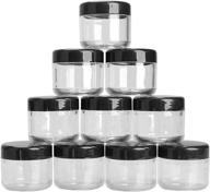 plastic cosmetic container storage jewelry travel accessories - travel bottles & containers logo