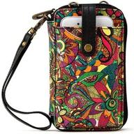 sakroots artist circle small tote: stylish women's handbags, wallets & crossbody bags logo