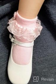 img 5 attached to Nina Bonnett Toddler Little White Girls' School Uniforms: Stylish & Comfy Essentials