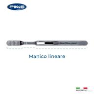 🪥 chrome plated bristle toothbrush by swissco logo