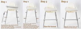 img 1 attached to High Chair Footrest Compatible Antilop Feeding ~ Highchairs & Booster Seats