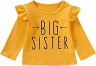 cute floral matching sister outfits for little and big sisters - aslaylme bodysuit and t-shirt set logo