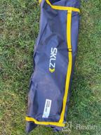 img 1 attached to SKLZ Home Range Golf Net With Dual Net For Easy Ball Return And Portable Carry Bag Ideal For Backyard Practice review by Craig Pears