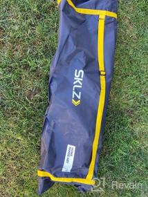 img 5 attached to SKLZ Home Range Golf Net With Dual Net For Easy Ball Return And Portable Carry Bag Ideal For Backyard Practice