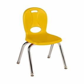 img 2 attached to Colorful 12" Preschool Chairs For Structured Learning: Sprogs LNT-112-CSW-AS (Pack Of 4)