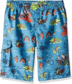 img 2 attached to Hatley Board Shorts White Sharks Boys' Clothing - Swim