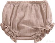 🩴 2t ayiyo bloomers – newborn toddler kids cotton linen shorts diaper cover логотип