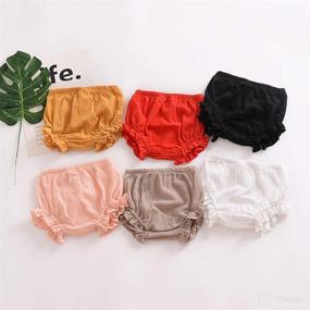 img 1 attached to 🩴 2T AYIYO Bloomers – Newborn Toddler Kids Cotton Linen Shorts Diaper Cover