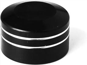 img 3 attached to Set Of 10 Black CNC Aluminum Bolt Cap Covers With Push-On Topper For Harley Touring Street Glide Road King Models, 9Mm/3/8-Inch