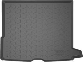 img 3 attached to 🔝 Premium 3W Floor Mats and Cargo Liner for Benz GLC 2016-2022 - Custom Fit TPE All Weather Mats, Black