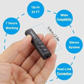 img 3 attached to 🚗 Enhanced Connectivity: Bluetooth Receiver for Car with Bluetooth Technology