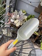 img 1 attached to Get Your Garden Game On-The-Go With Our Portable Rust-Proof Hand Trowel - Heavy Duty And Bent-Proof With Ergonomic Handle review by Doug Nelson