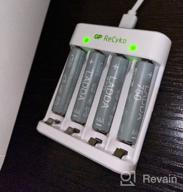 img 1 attached to Battery Charger GP E411-2CRB1(GP E411-2CRB1) review by Czesawa Padiasek ᠌