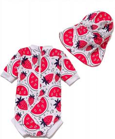 img 3 attached to UPF 50+ Sun Protection BONVERANO Baby Boys Swimsuit - YKK-Button Zipper One Piece Toddler Bathing Suit