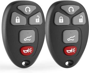 img 4 attached to Replacement Keyless Vehicles Buttons Self Programming Pack