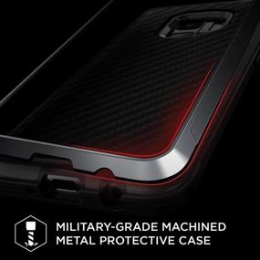 img 2 attached to Raptic Lux Samsung Galaxy S9 Plus Black Leather Case - Military Grade Drop Tested With Anodized Aluminum, TPU, And Polycarbonate Materials For Maximum Protection