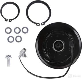 img 3 attached to AC Compressor Clutch Assembly Replacement Kit with Plate, Pulley, Bearing, and Coil for Corolla 1.8L 2003-2008 Air Conditioning Repair