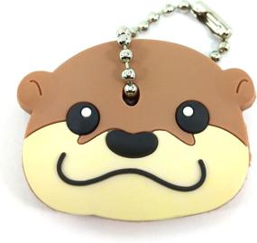 img 2 attached to 🐾 Adorable Animal Pet Faces: Key Cover, Key Caps, Key Holder & Keycaps Collection