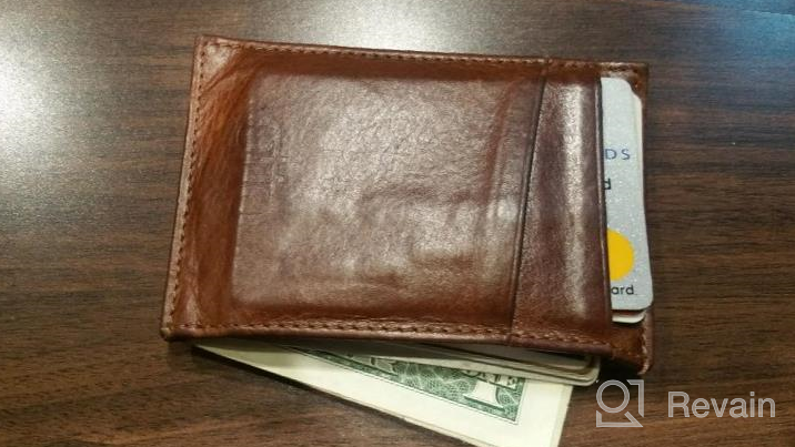 img 1 attached to 👦 Premium Otto Angelino Genuine Leather Wallet: Perfect Boys' Accessory for Style and Durability review by Kyam Deriphonse