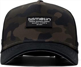 img 2 attached to Водонепроницаемая бейсболка для мужчин и женщин: Melin Odyssey Brick Hydro Performance Snapback Hat