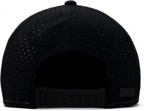 img 1 attached to Водонепроницаемая бейсболка для мужчин и женщин: Melin Odyssey Brick Hydro Performance Snapback Hat
