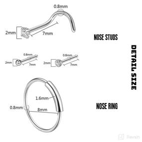 img 1 attached to High-Quality Stainless Steel Nose Piercing Gun Supplies for Effortless Piercings