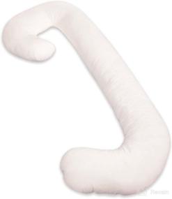 img 3 attached to 🌙 Navy Snoogle Original Total Body Pillow - Enhance Your Sleep with a Total Body Comfort Pillow