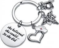 stylish bespmosp collection keychain for graduation and valentines logo