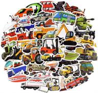 waterproof vinyl truck car sticker for water bottle laptop party favors (50 pcs vehicle style) logo