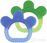 🐾 green sprouts i play teether silicone paw assortment logo