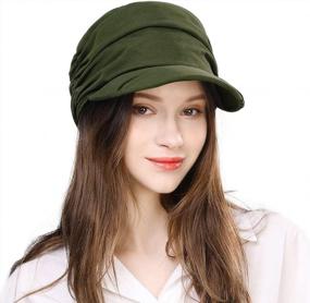 img 4 attached to Chic Women'S Newsboy Hats By Comhats - Fashionable And Functional Headwear For Every Occasion