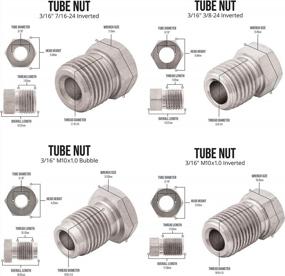 img 3 attached to Обновите свою тормозную систему с помощью комплекта для замены фитингов тормозной магистрали из нержавеющей стали 4LIFETIMELINES