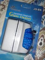 img 1 attached to Jasonwell Magnetic Aquarium Fish Tank Glass Algae Cleaner - Floating Brush (L Size) review by Dave Sidhu
